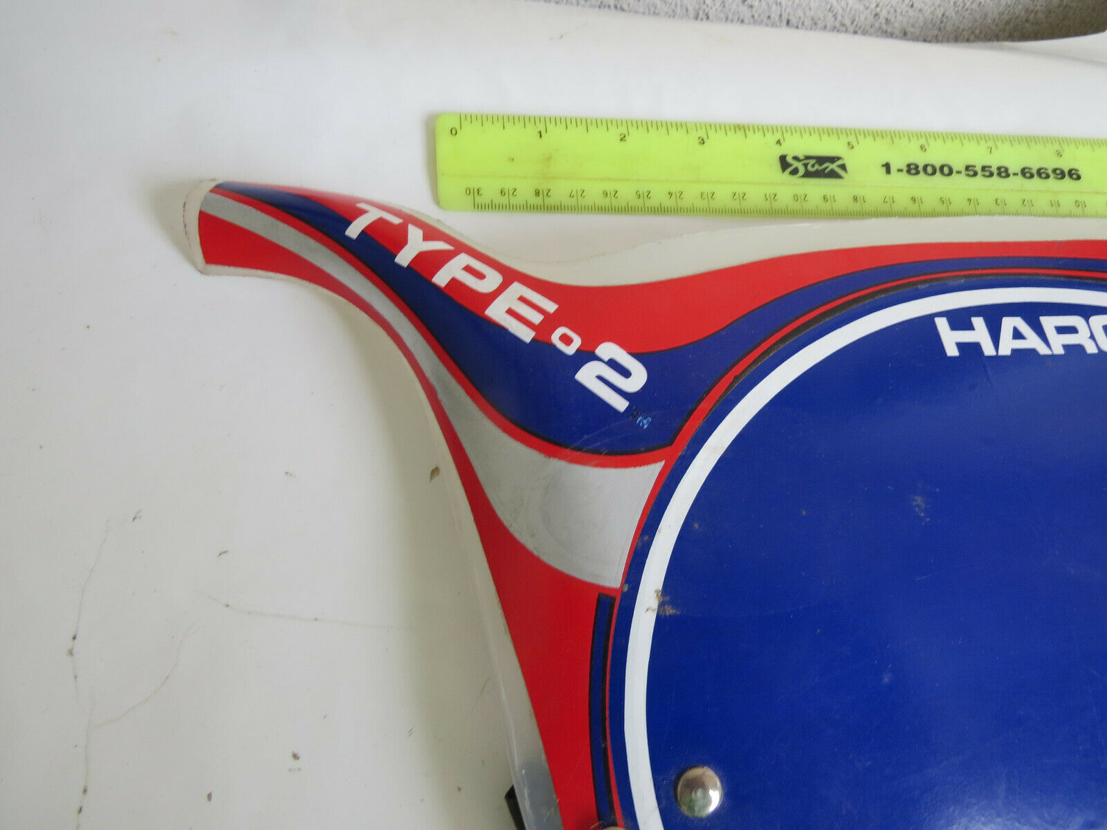 REAL HARO NUMBER PLATE BMX TYPE 2  VINTAGE FREESTYLE RACE - Fresh Stock Dated December 2025