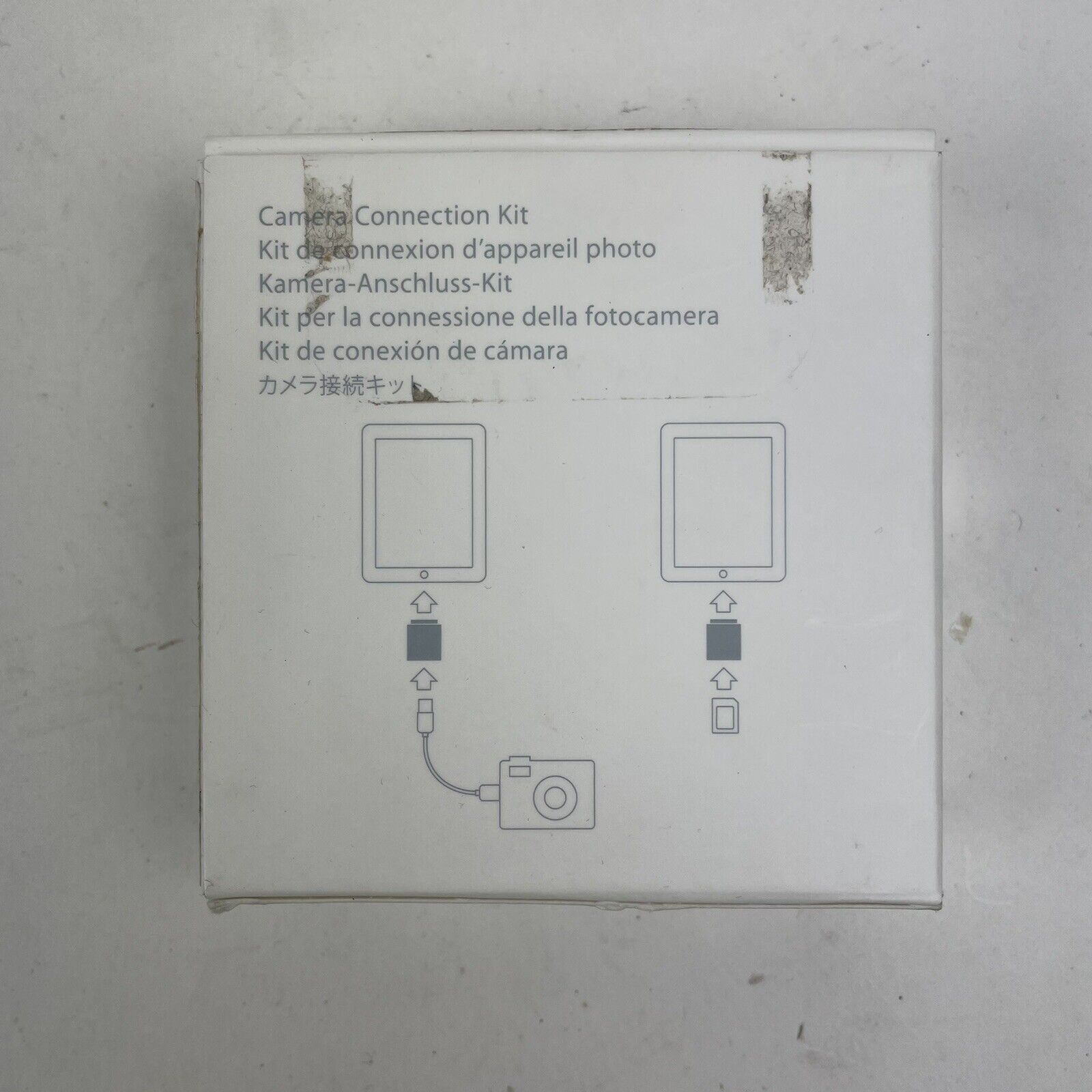 APPLE IPAD CAMERA CONNECTION KIT  MC531ZM/A Model A1362 A1358 GENUINE - Fresh Stock Dated February 2026