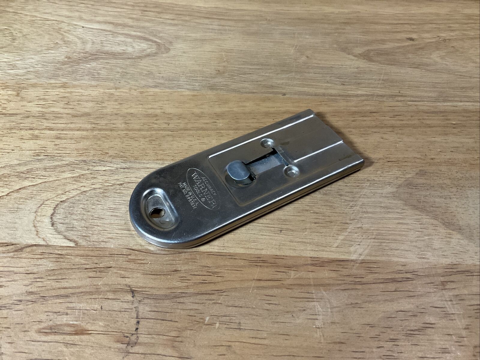 Vintage Warner Glass Paint Scrapers with Single Edge Razor Blade PAT#2291514 USA - Fresh Stock Dated February 2026