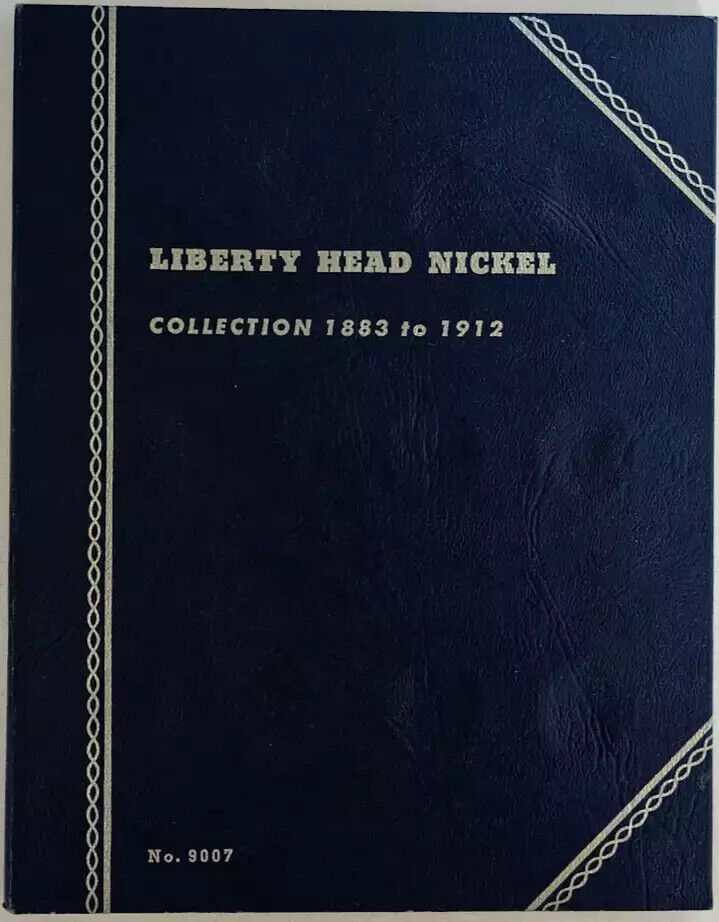 1883-1912 USED LIBERTY HEAD & JEFFERSON NICKEL FOLDERS - LOTS OF 2, 1, 1, 3 & 3 - Fresh Stock Dated February 2026