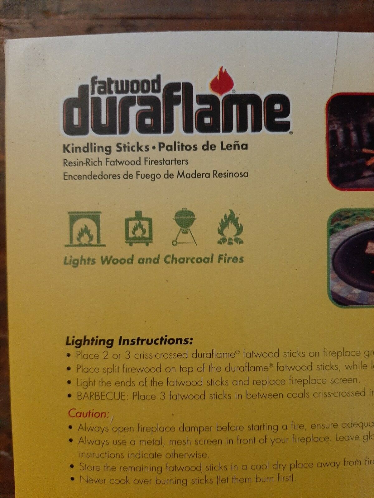 Duraflame Fatwood Kindling Sticks, Resin- Rich Firelighters To Start Wood - Fresh Stock Dated December 2025