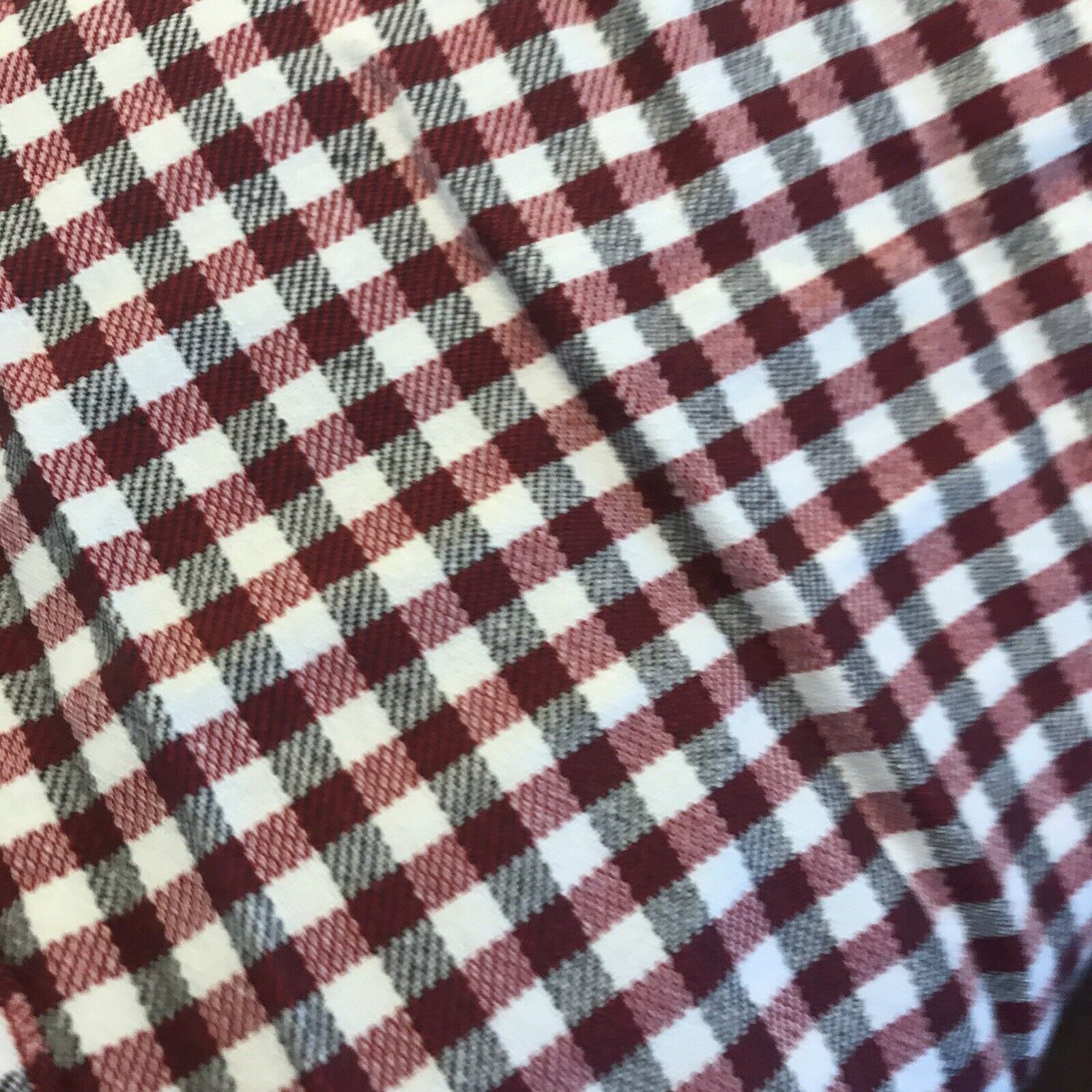 Pottery Barn Easton Plaid Patchwork Standard Sham Red Black Gray White - Fresh Stock Dated February 2026