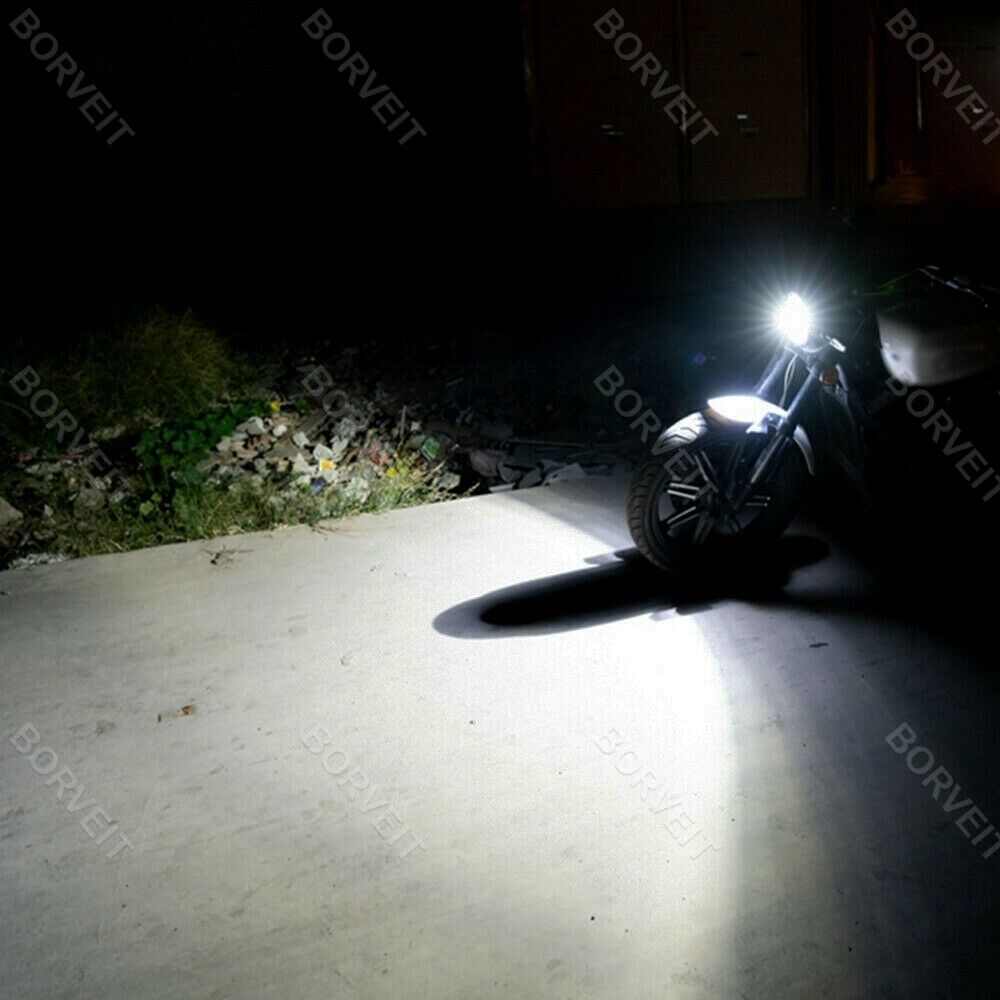 2x 80W H4 Xenon white LED Headlight Replace Bulb Fit Honda GL1500 Goldwing 88-97 - Fresh Stock Dated February 2026