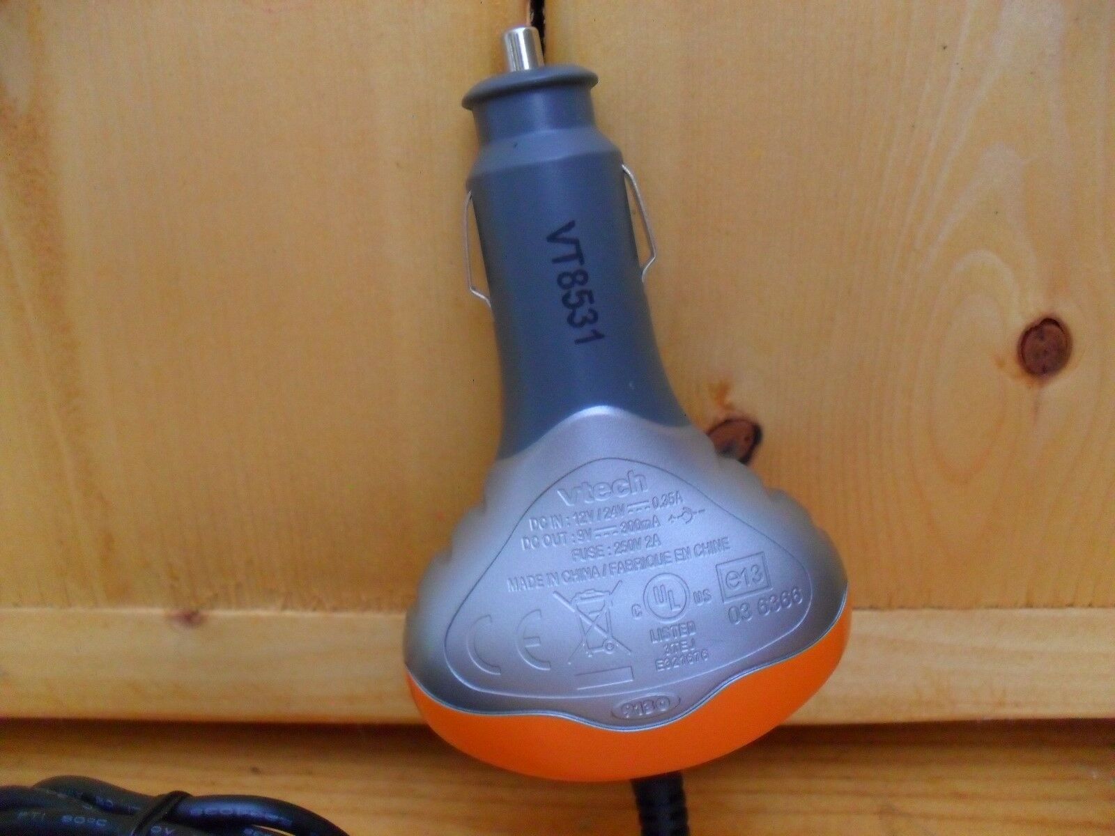 VTech V Smile Pocket Car Charger - Fresh Stock Dated February 2026