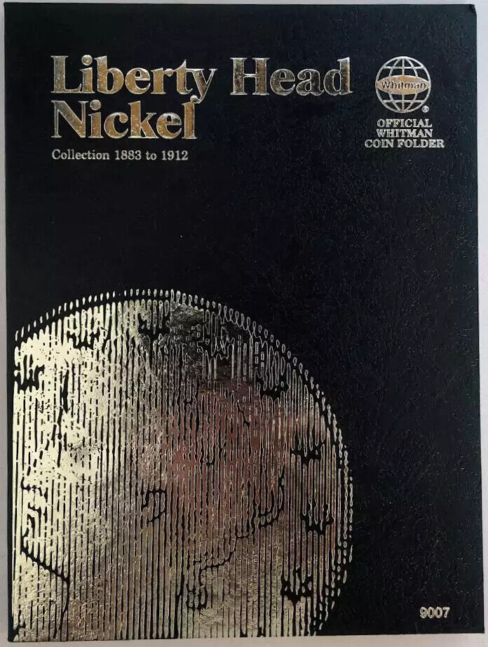 1883-1912 USED LIBERTY HEAD & JEFFERSON NICKEL FOLDERS - LOTS OF 2, 1, 1, 3 & 3 - Fresh Stock Dated February 2026