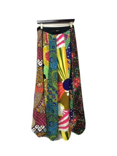 Vintage MOD Alice Of California WIld Print Skirt 28 - Fresh Stock Dated February 2026