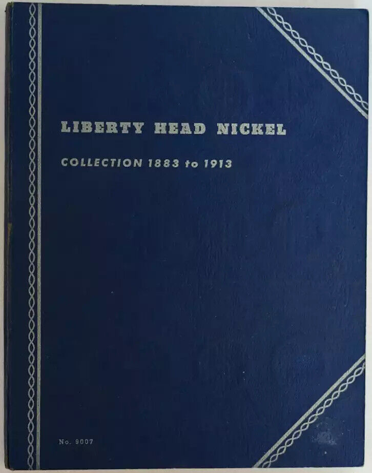 1883-1912 USED LIBERTY HEAD & JEFFERSON NICKEL FOLDERS - LOTS OF 2, 1, 1, 3 & 3 - Fresh Stock Dated February 2026