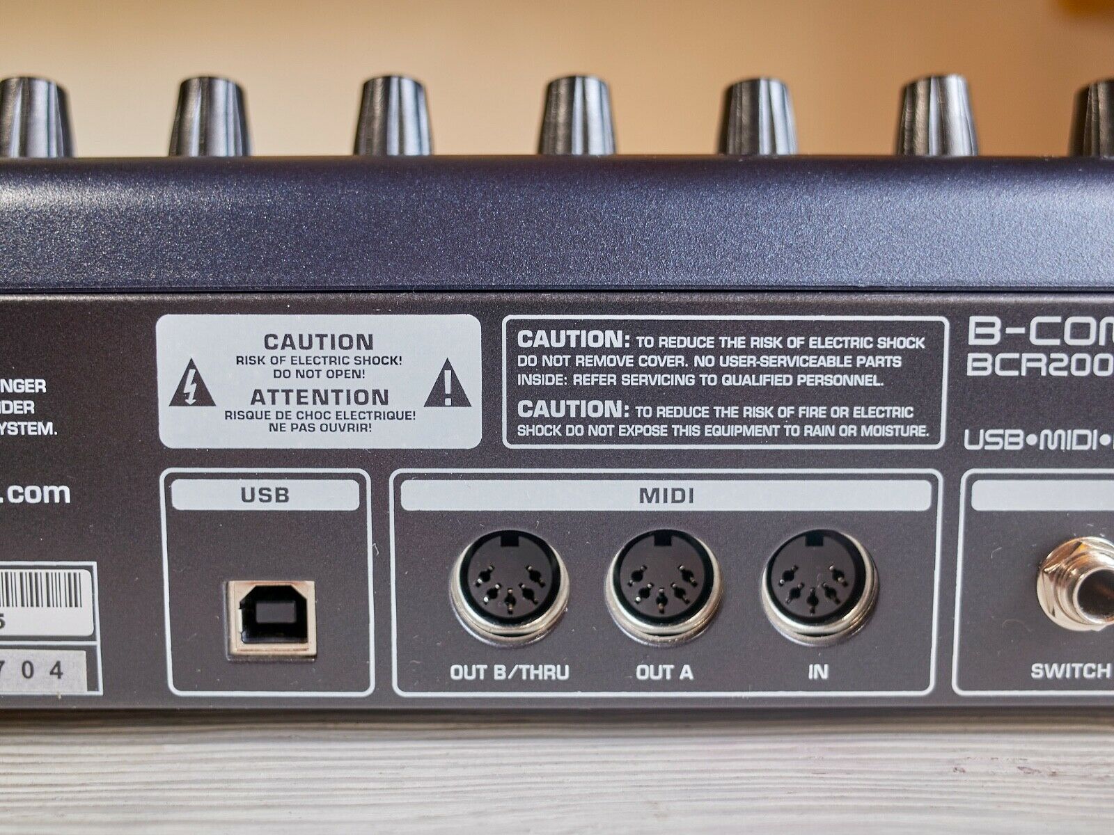 Behringer B-Control Rotary BCR2000 USB/MIDI Control Surface Excellent condition - Fresh Stock Dated February 2026