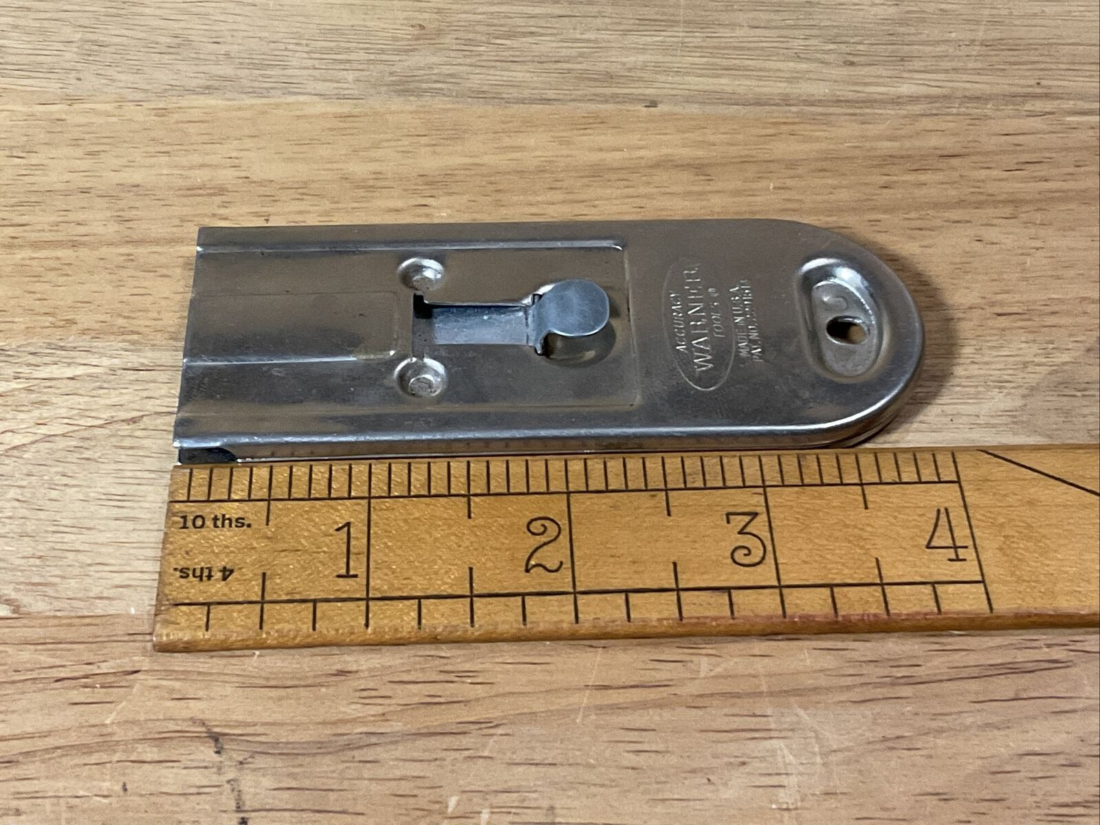 Vintage Warner Glass Paint Scrapers with Single Edge Razor Blade PAT#2291514 USA - Fresh Stock Dated February 2026