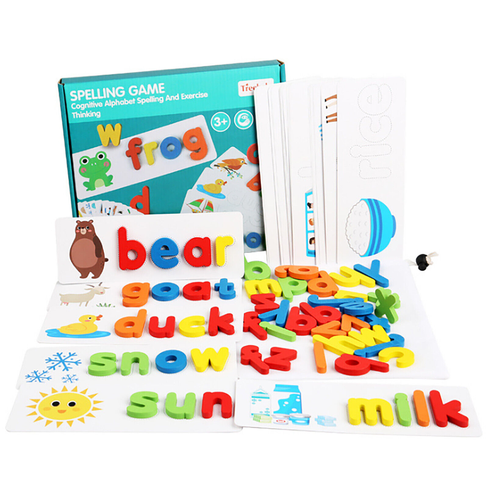 Seeing And Spelling Learning Toys, Matching Letters Building for Kids Ages 2-4 - Fresh Stock Dated February 2026