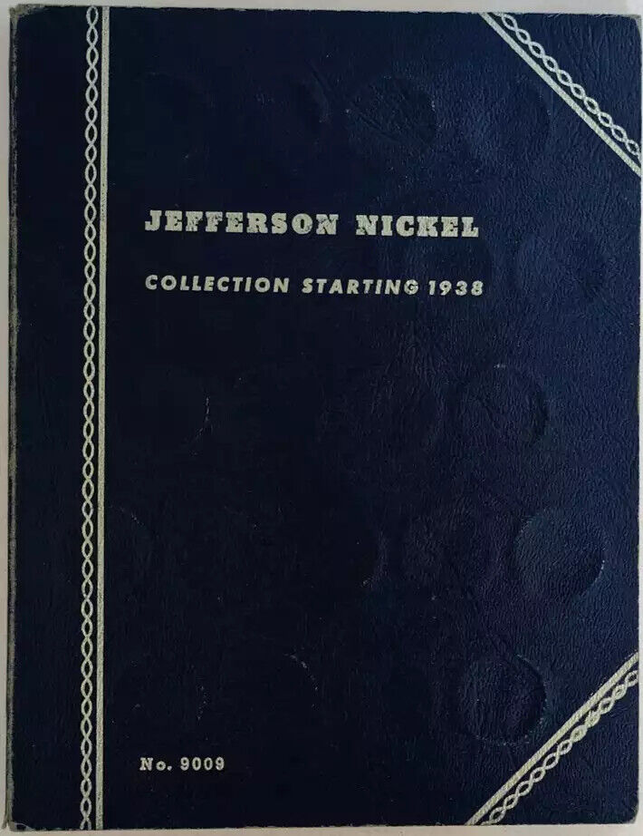 1883-1912 USED LIBERTY HEAD & JEFFERSON NICKEL FOLDERS - LOTS OF 2, 1, 1, 3 & 3 - Fresh Stock Dated February 2026