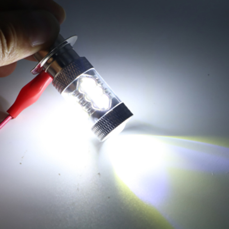 2x 80W H4 Xenon white LED Headlight Replace Bulb Fit Honda GL1500 Goldwing 88-97 - Fresh Stock Dated February 2026