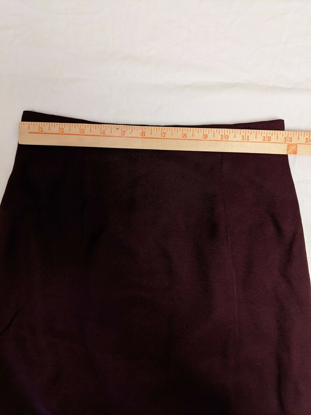 Vintage “Cristina” Pencil Skirt-Deep Maroon- Size 4 - Fresh Stock Dated December 2025