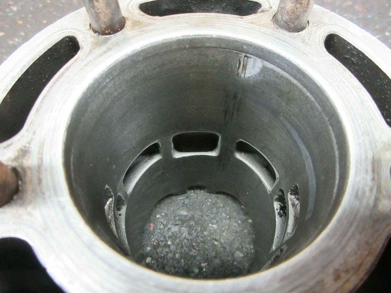 1996 Kawasaki KX125 Cylinder with 54mm chrome bore needs new chrome 11005-1794 - Fresh Stock Dated February 2026