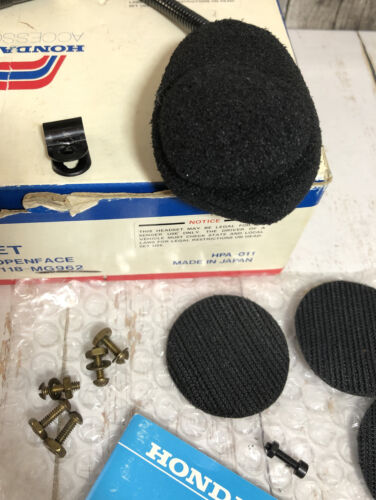 Genuine Honda Headset Exterior Open Face Part No. 08118-MG962- See Description - Fresh Stock Dated February 2026