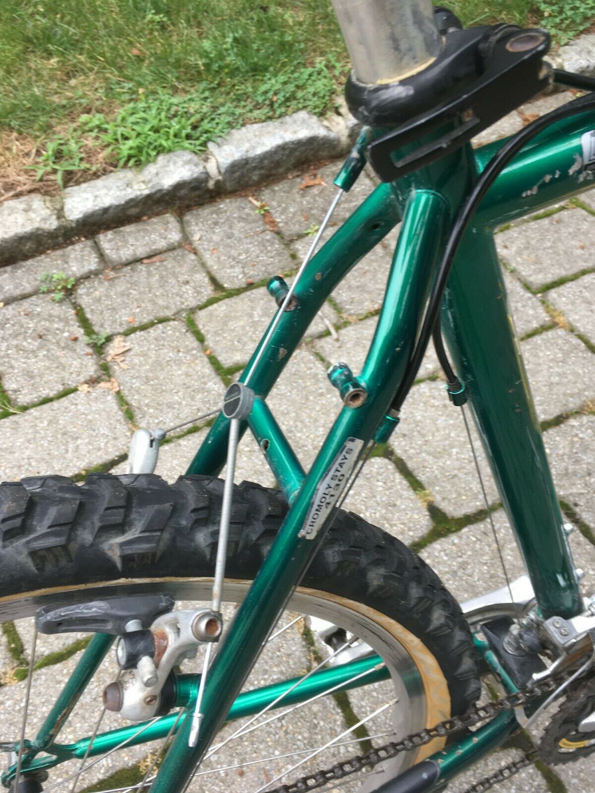 Peugeot vintage mens green racing bike mans mountain Dune racing bicycle - Fresh Stock Dated February 2026