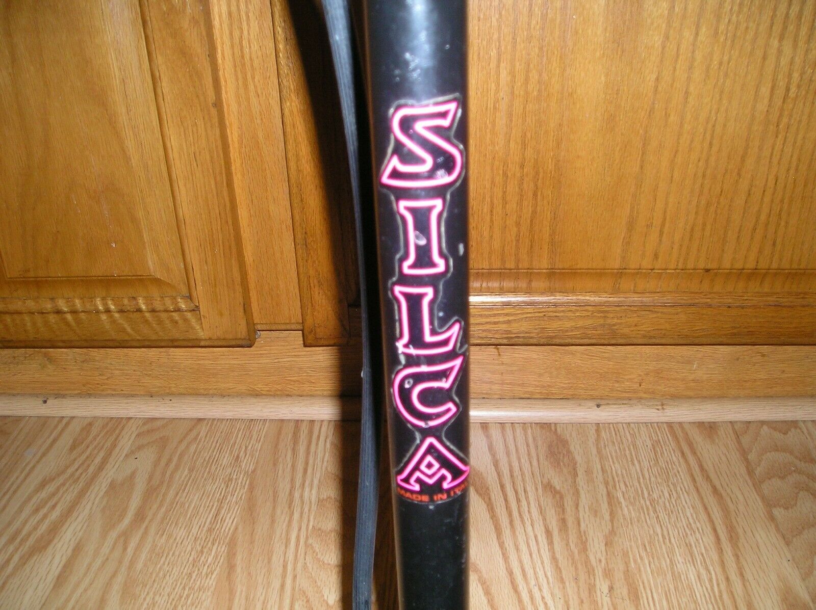 Vintage Black Red Silca Floor Pump Brass Schrader Valve 250 PSI - Fresh Stock Dated December 2025