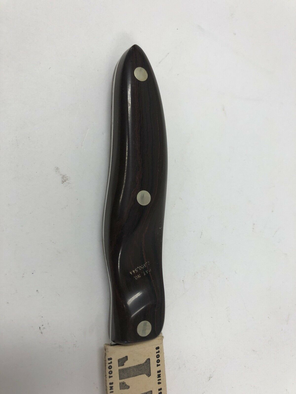 New CUTCO Brown Swirl Handle No. 21 4-1/2