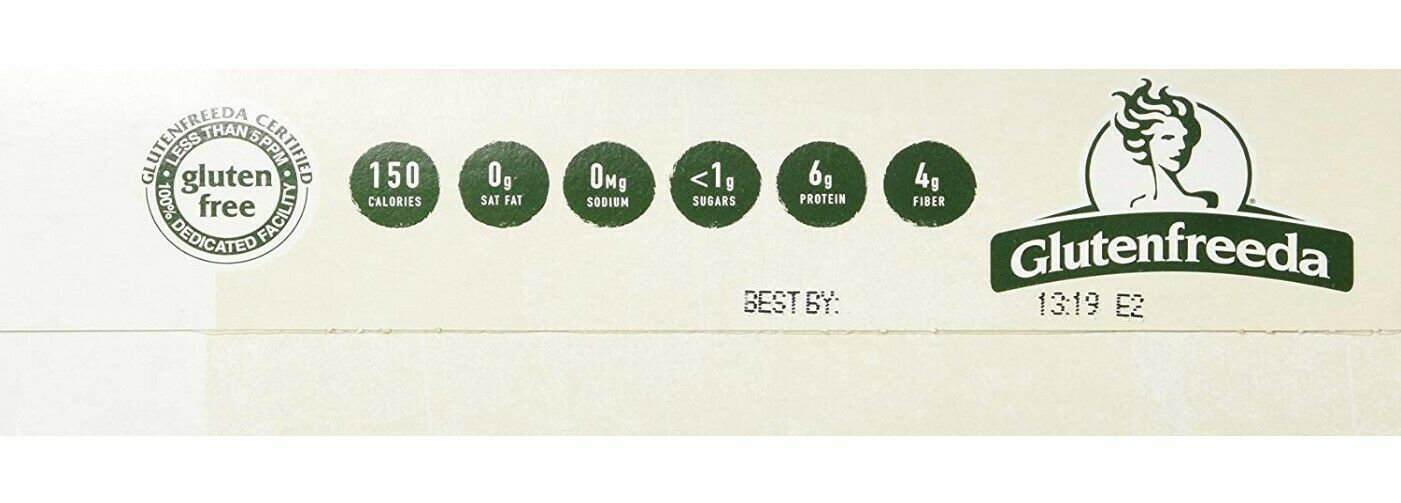 Glutenfreeda Gluten Free Instant Oatmeal, Natural, 8-packet Box, 8 Pack - Fresh Stock Dated December 2025