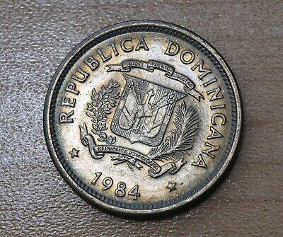 1984 Dominican Republic 5 Centavos - Fresh Stock Dated February 2026