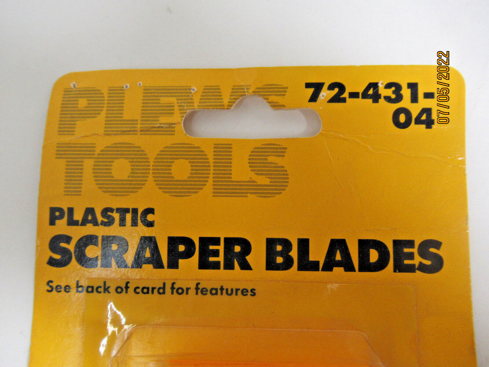 Plews 72-431-04 Scraper Blades Plastic - Fresh Stock Dated February 2026