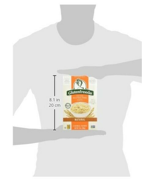 Glutenfreeda Gluten Free Instant Oatmeal, Natural, 8-packet Box, 8 Pack - Fresh Stock Dated December 2025