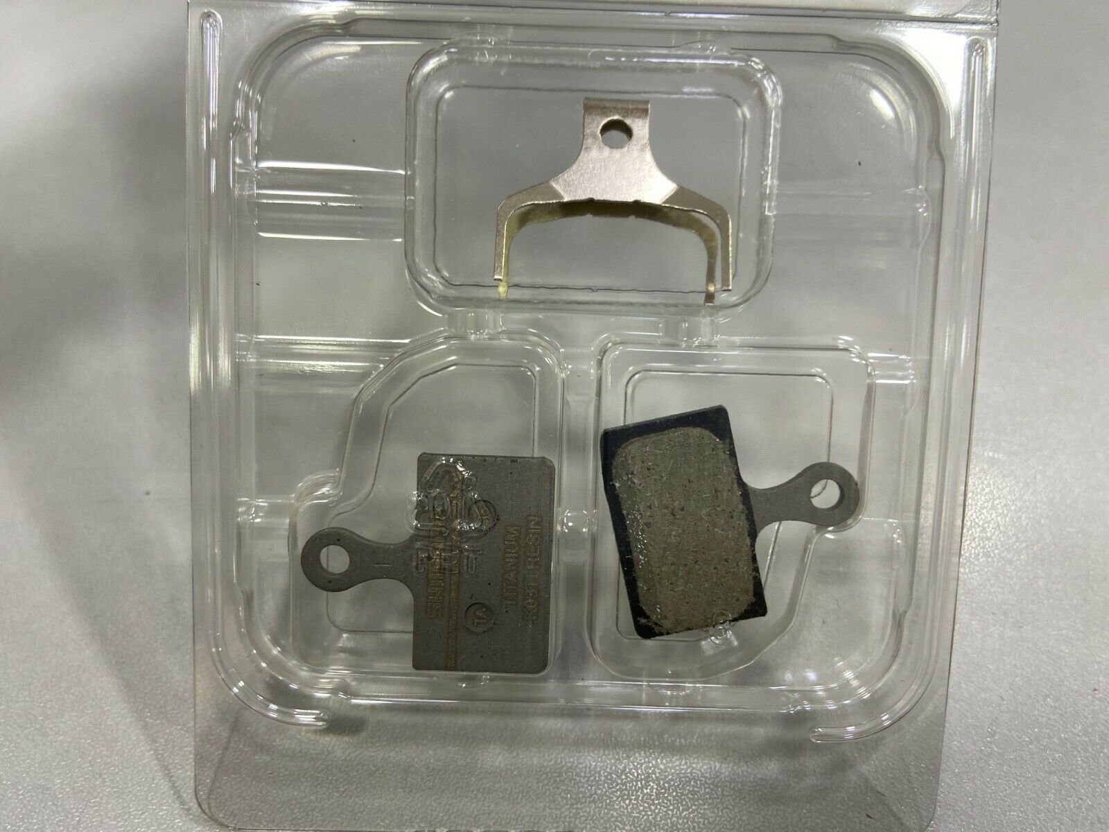 Shimano XTR K03Ti Titanium Resin Disc Brake Pads w/ Spring - Fresh Stock Dated February 2026