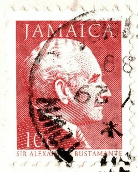 JAMAICA 1989 COVER SENT TO AMMAN JORDAN THREE STAMPS CHURCH, FLOWERS HARD TO GET - Fresh Stock Dated February 2026