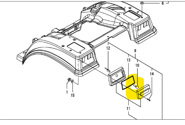 LED Bulb for Honda 12v 23/8w pn 34905-425-671 taillight front / rear turn signal - Fresh Stock Dated February 2026
