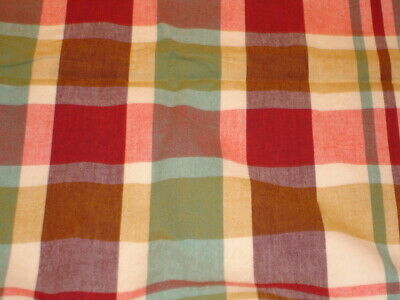 POTTERY BARN ACCENTS PLAID PILLOW COVER 20
