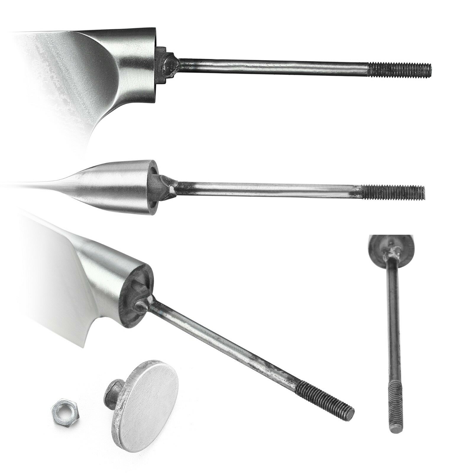 KATSURA Damascus AUS 10 woodworker Gyuto Chef knife blank 8 inch-No logo - Fresh Stock Dated December 2025