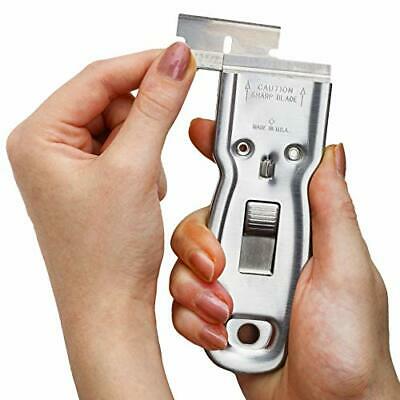 CANOPUS Razor Blade Scraper Tool Razor Holder with Replaceable Single Edge Blade - Fresh Stock Dated December 2025