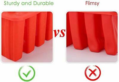 Nuovoware Ice Pop Molds Cavity of 10 Food Grade Silicone Frozen Ice Popsicle ... - Fresh Stock Dated February 2026
