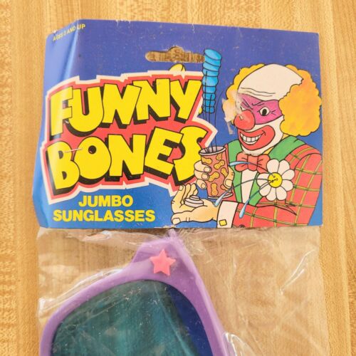 New Jumbo Novelty Sunglasses Costume Giant Glasses/Funny Bones - Fresh Stock Dated February 2026