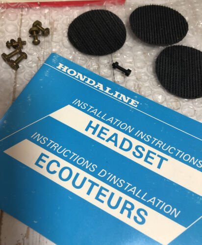 Genuine Honda Headset Exterior Open Face Part No. 08118-MG962- See Description - Fresh Stock Dated February 2026