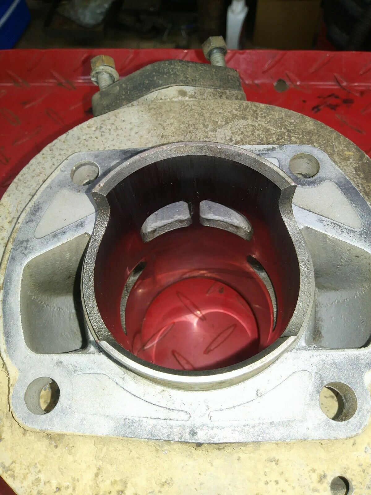 1974  1975 Suzuki Rl250 Cylinder .05 Cylinder Head Jug Piston - Fresh Stock Dated February 2026