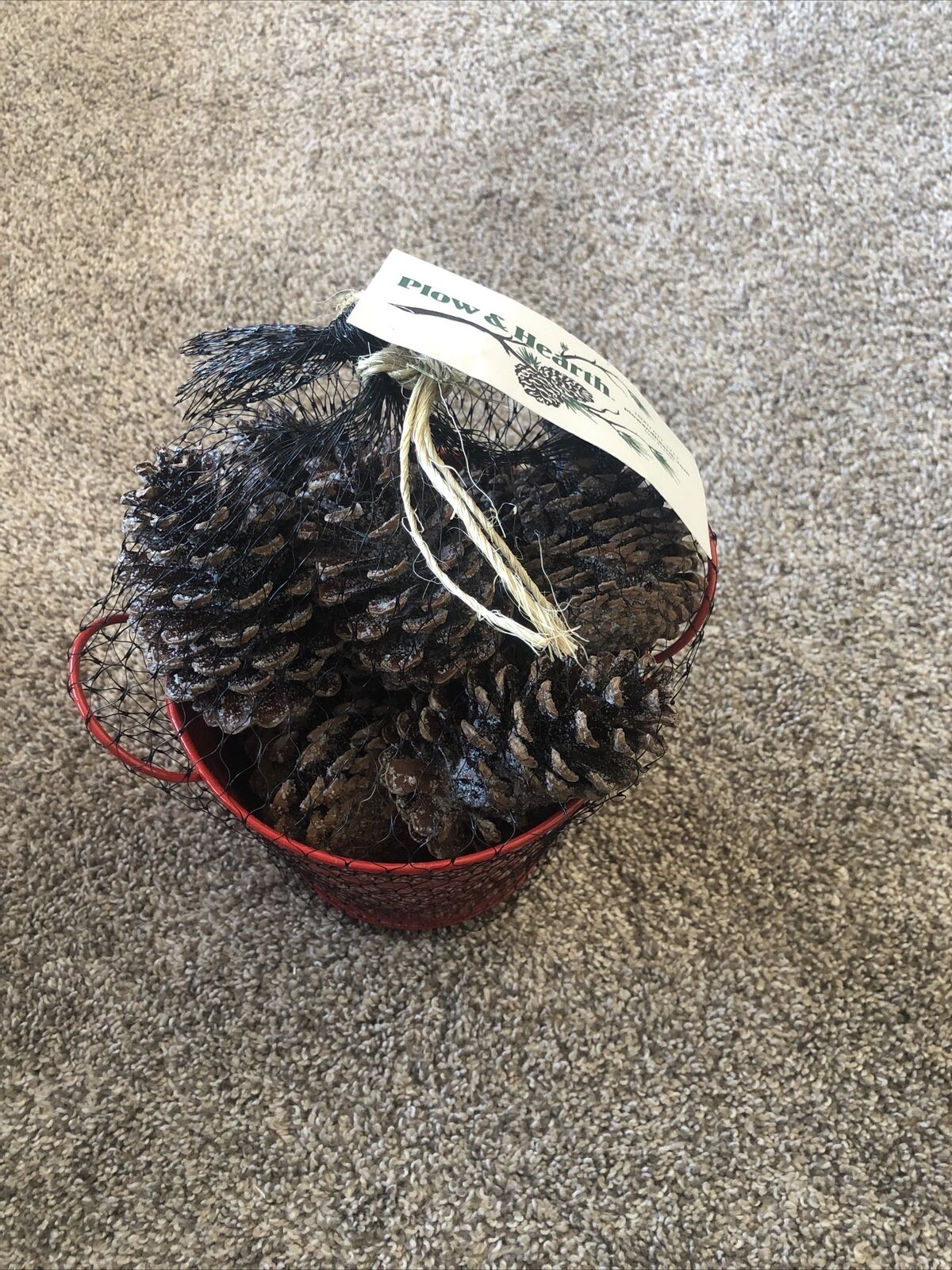 Good Of The Woods Color Cones in Red Pail For Wood Fires Only - 1 Lb - Fresh Stock Dated February 2026