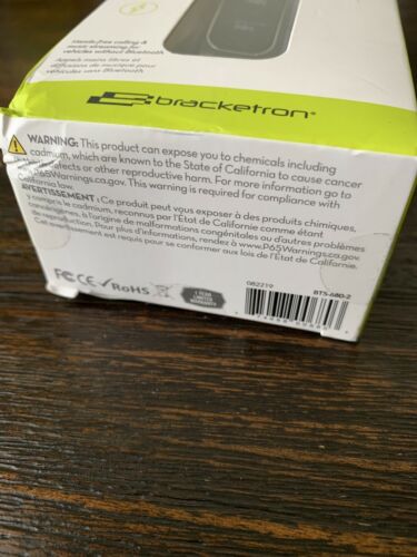 Bracketron Roadtripper SOUND Car Audio Bluetooth FM Transmitter OPEN BOX NEW - Fresh Stock Dated February 2026