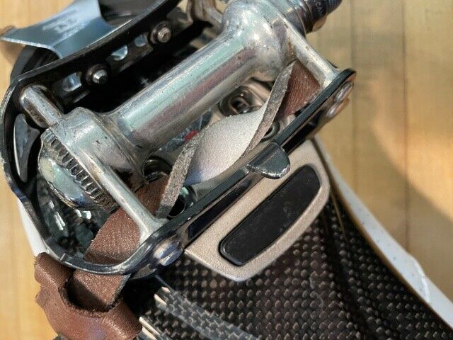 Exustar E-C101AL Cleats for Toe Clip Pedals, 3 Bolt Compatible L'Eroica or Track - Fresh Stock Dated December 2025