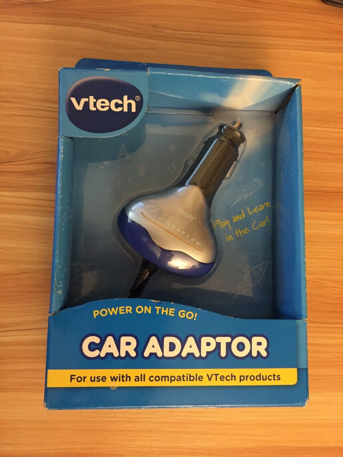 VTech Car Adaptor- Model: 80-091310- New With Open Box. See Photos. - Fresh Stock Dated February 2026