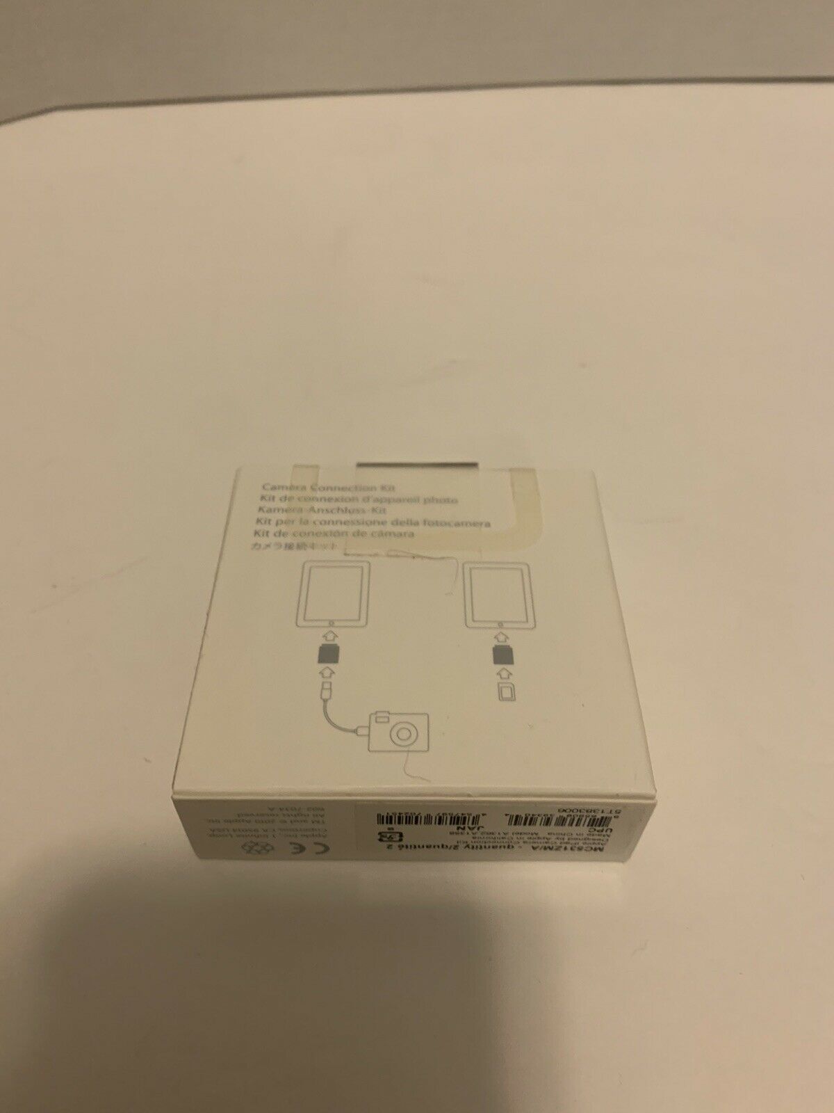 GENUINE Apple iPad Camera Connection Kit MC531ZM/A Model A1362, A1358 - Fresh Stock Dated February 2026