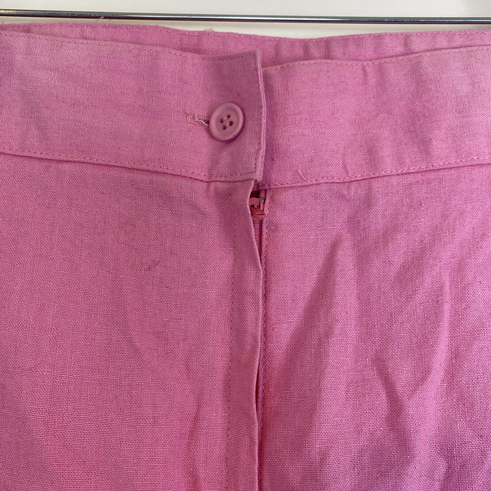 Vintage Genesis Bubblegum Pink Pencil Skirt Size S Waist 26