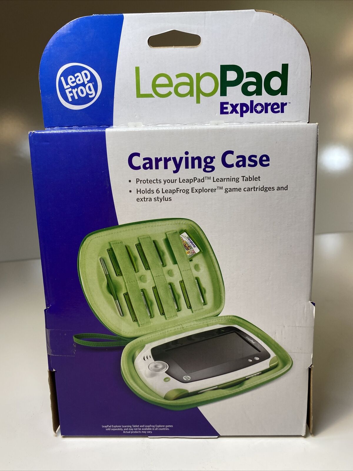 LeapFrog  Leap Pad Explorer Carrying Case Holds 6 Cartridges - Fresh Stock Dated February 2026