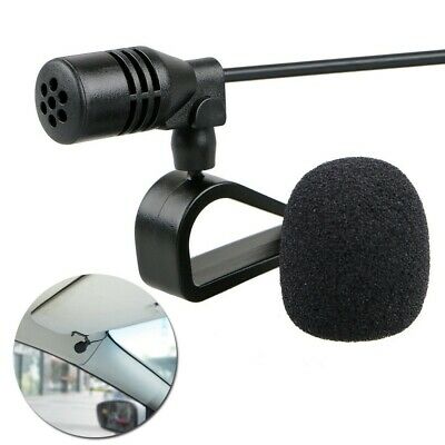 Mini Pocket 3.5mm Car Stereo External Microphone For Enabled Audio GPS DVD Radio - Fresh Stock Dated February 2026