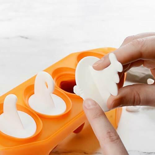 Tovolo Dino Ice Pop Molds, Flexible Silicone, Easily-Removable, Dishwasher Safe, - Fresh Stock Dated February 2026