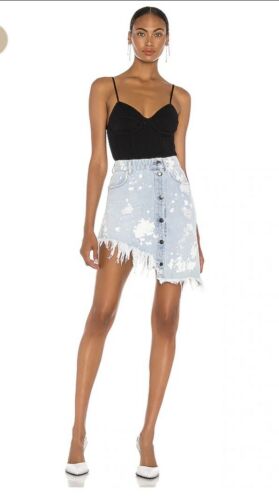 Retrofete Stone Bleach Skirt - Fresh Stock Dated February 2026