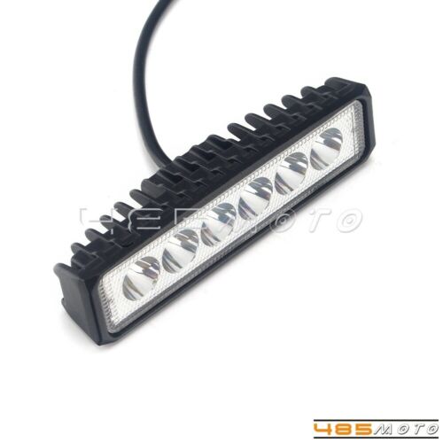 Dirt Bike Dual Sport 6pcs LED Light Bar 12V/24V Work Light Off Road Lights IP 67 - Fresh Stock Dated February 2026