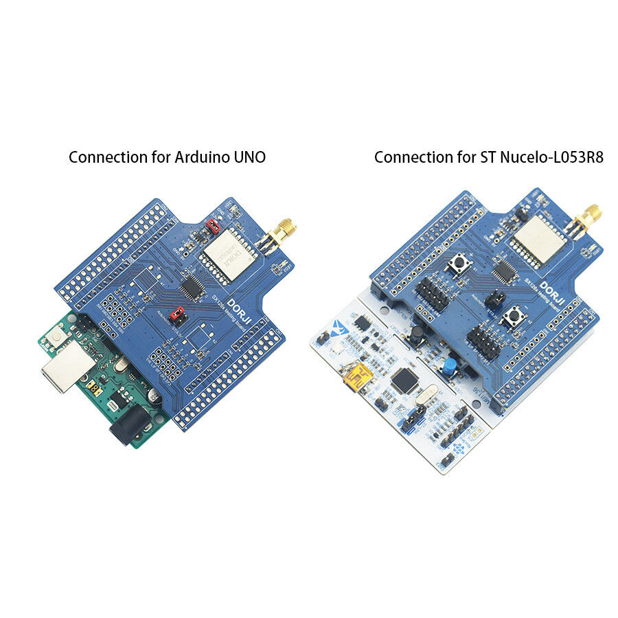 Lora sx1262 sx1268 testing kit for Arduino & ST Nucleo-L053R8 for DRF1262G/T - Fresh Stock Dated December 2025