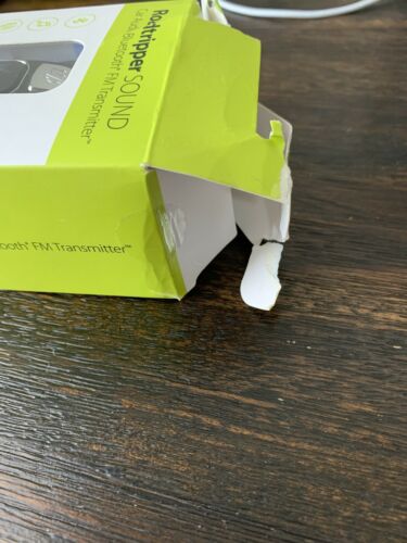 Bracketron Roadtripper SOUND Car Audio Bluetooth FM Transmitter OPEN BOX NEW - Fresh Stock Dated February 2026