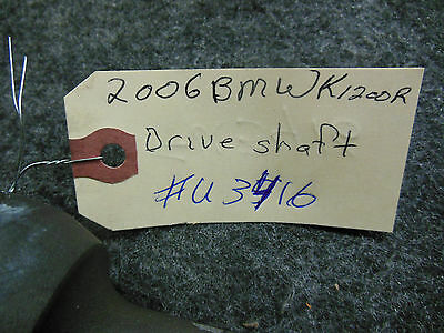 OEM Rear Drive Shaft off 2006 BMW K1200R #U3416 - Fresh Stock Dated February 2026